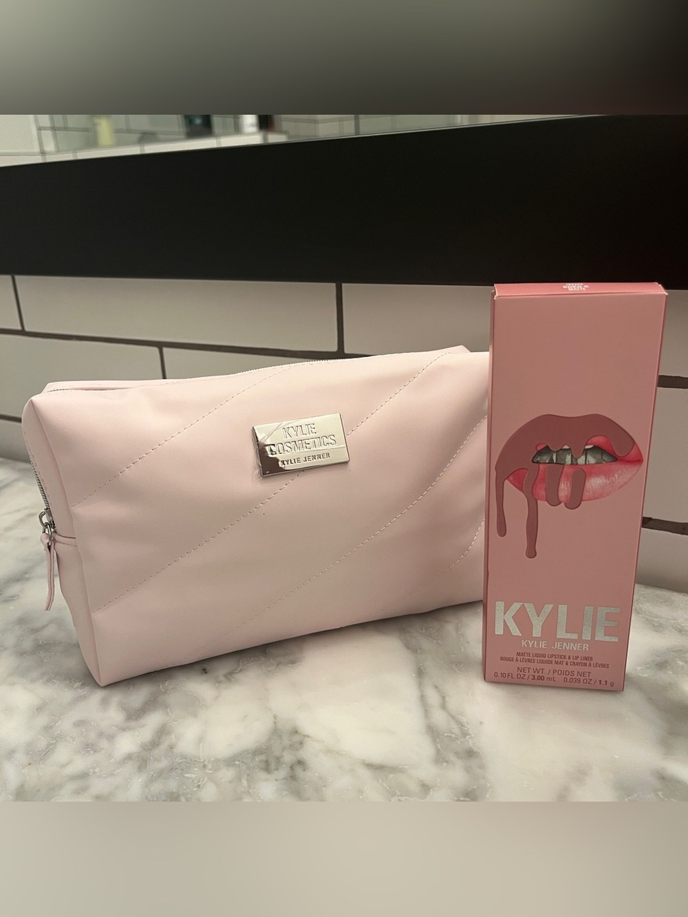 Kylie Cosmetics Matte Lip Kit Duo + Branded Travel Bag - KOKO K (300)